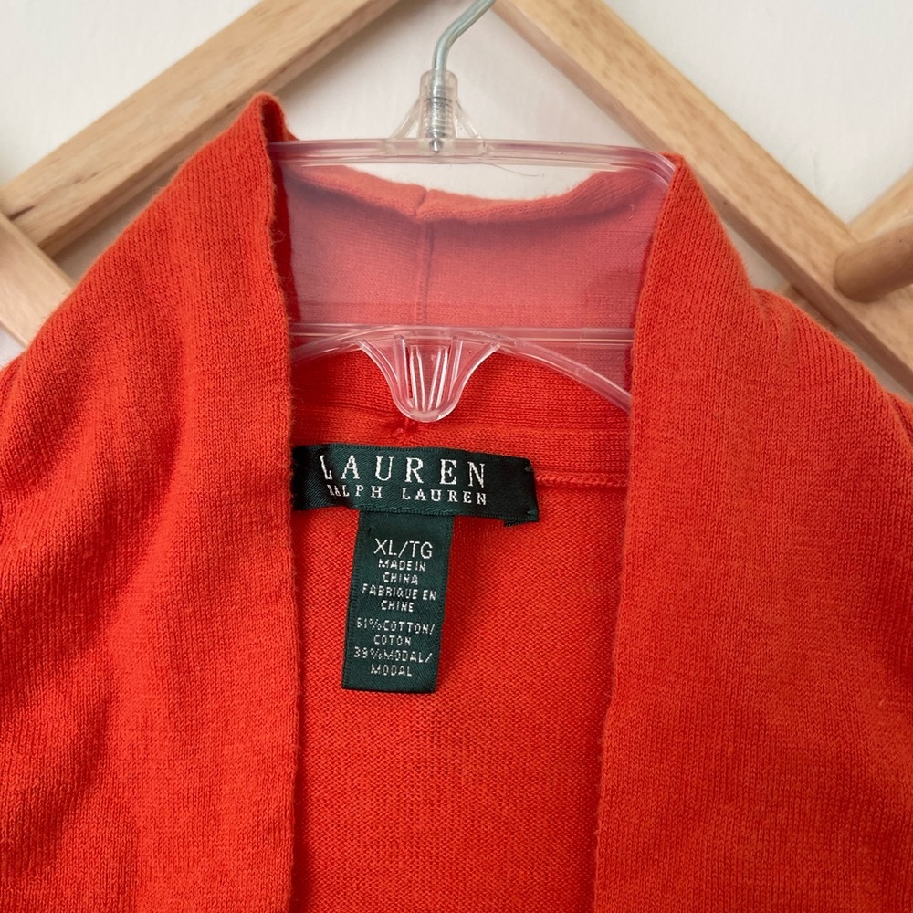 Lauren Ralph Lauren Cinched Cardigan - Picture 2 of 7